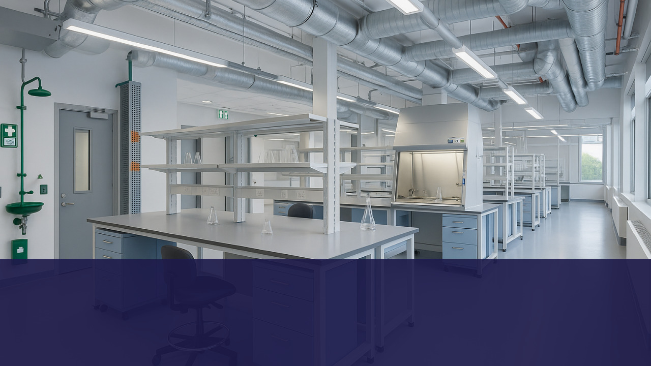 The Love Hypothesis Movie Adaptation Premieres on Prime Video 3 Modern university science laboratory interior