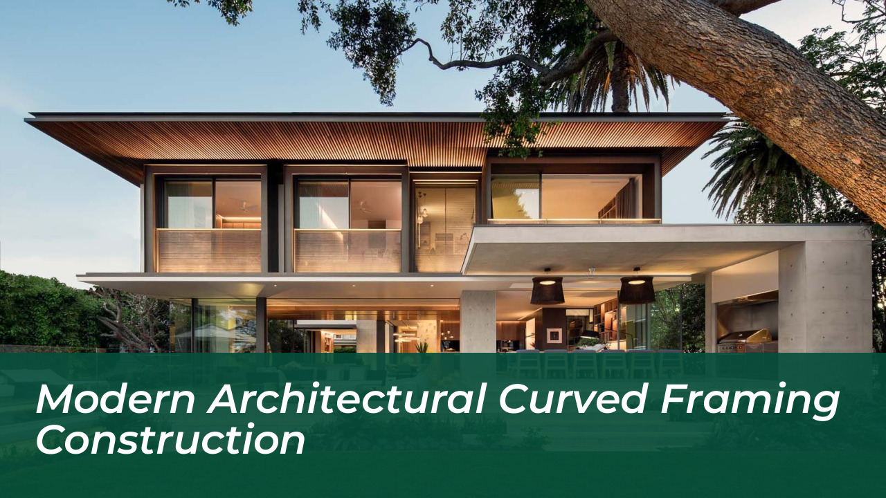 Grand Designs Fire Contractor Mid Conflict: What to Do 3 Modern architectural curved framing construction