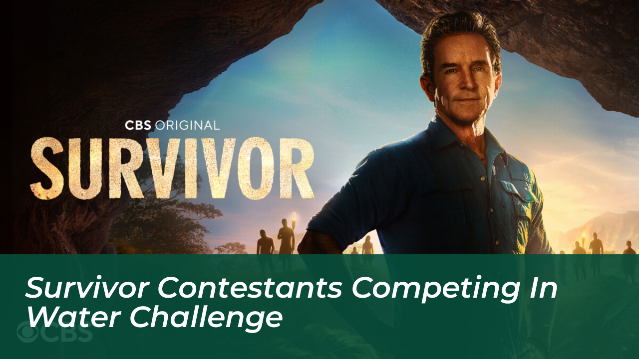 Survivor Season 51 Premiere: Open Era Format & Million Dollar Twist 3 Survivor Contestants Competing in Water Challenge