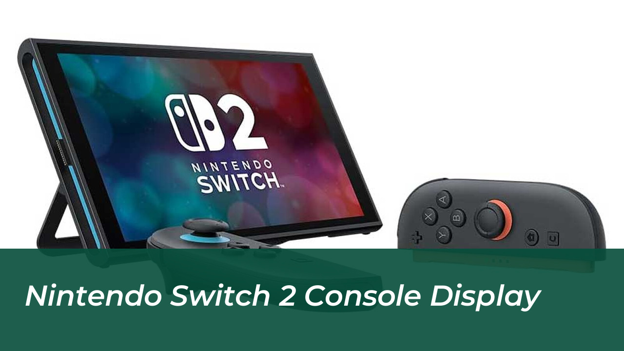 Nintendo Switch 2 Console Display