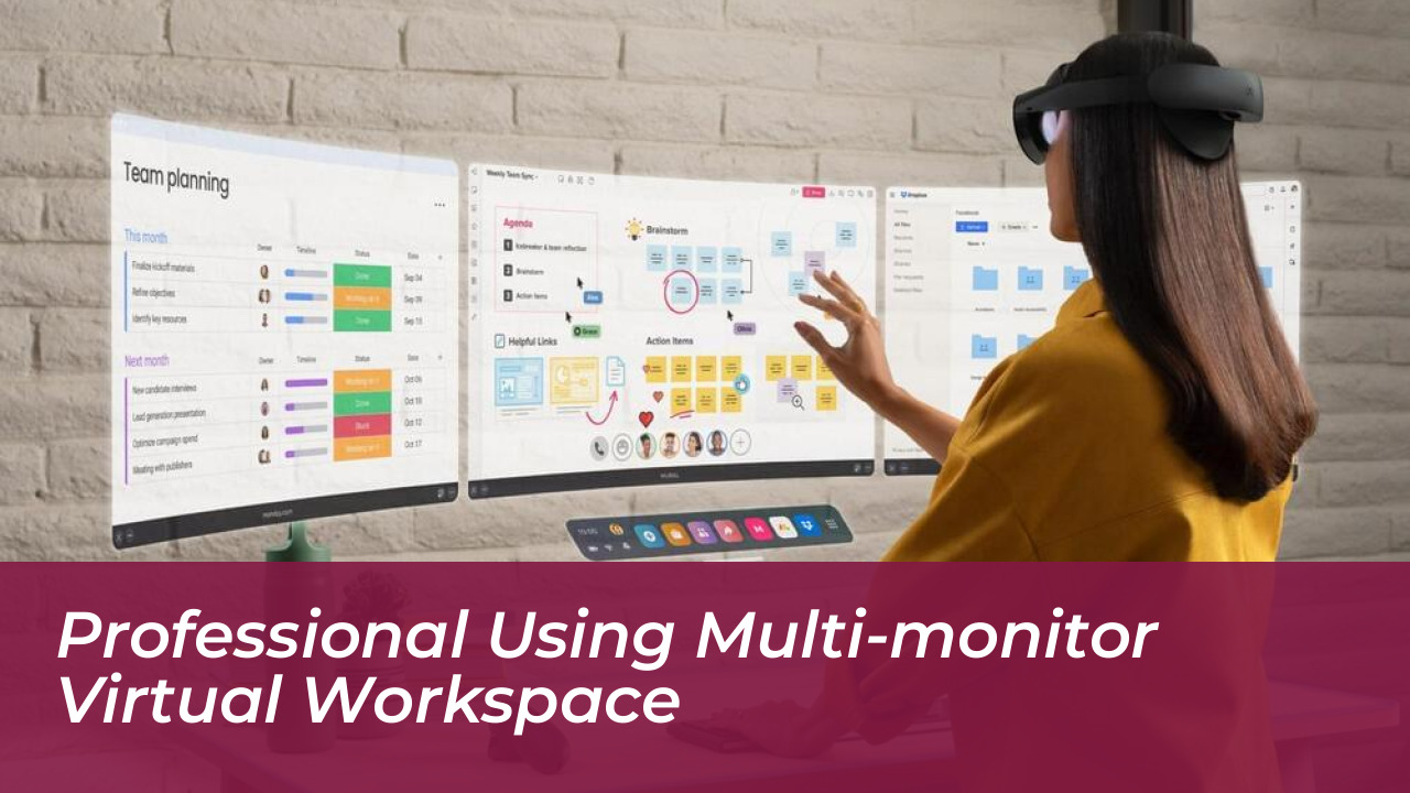 Meta Connect 2026: Lightweight VR Glasses & Smart Wearables 3 Professional Using Multi-Monitor Virtual Workspace