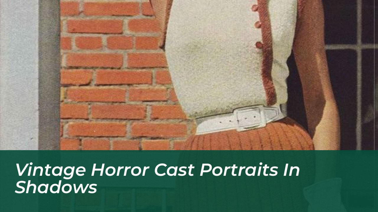 American Horror Story Season 13 Release Date, Cast & Schedule 3 Vintage Horror Cast Portraits in Shadows