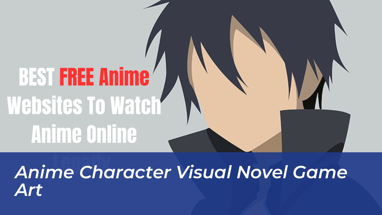 anime character visual novel game art