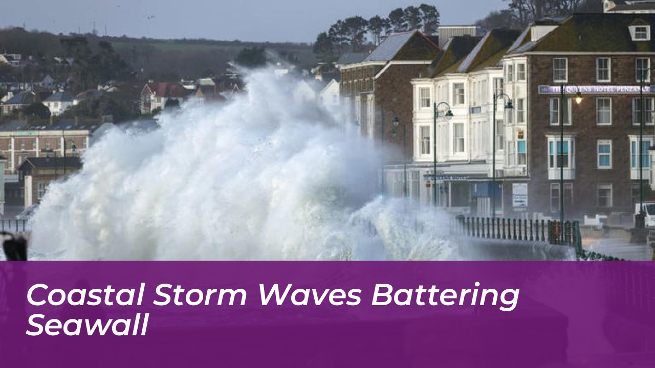 Severe September Nor’easter Threatens Southern New England 3 Coastal Storm Waves Battering Seawall