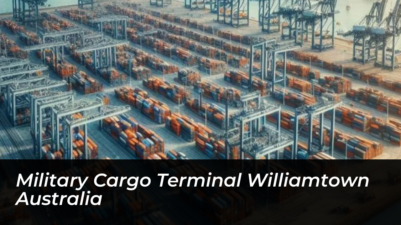 Military Cargo Terminal Williamtown Australia