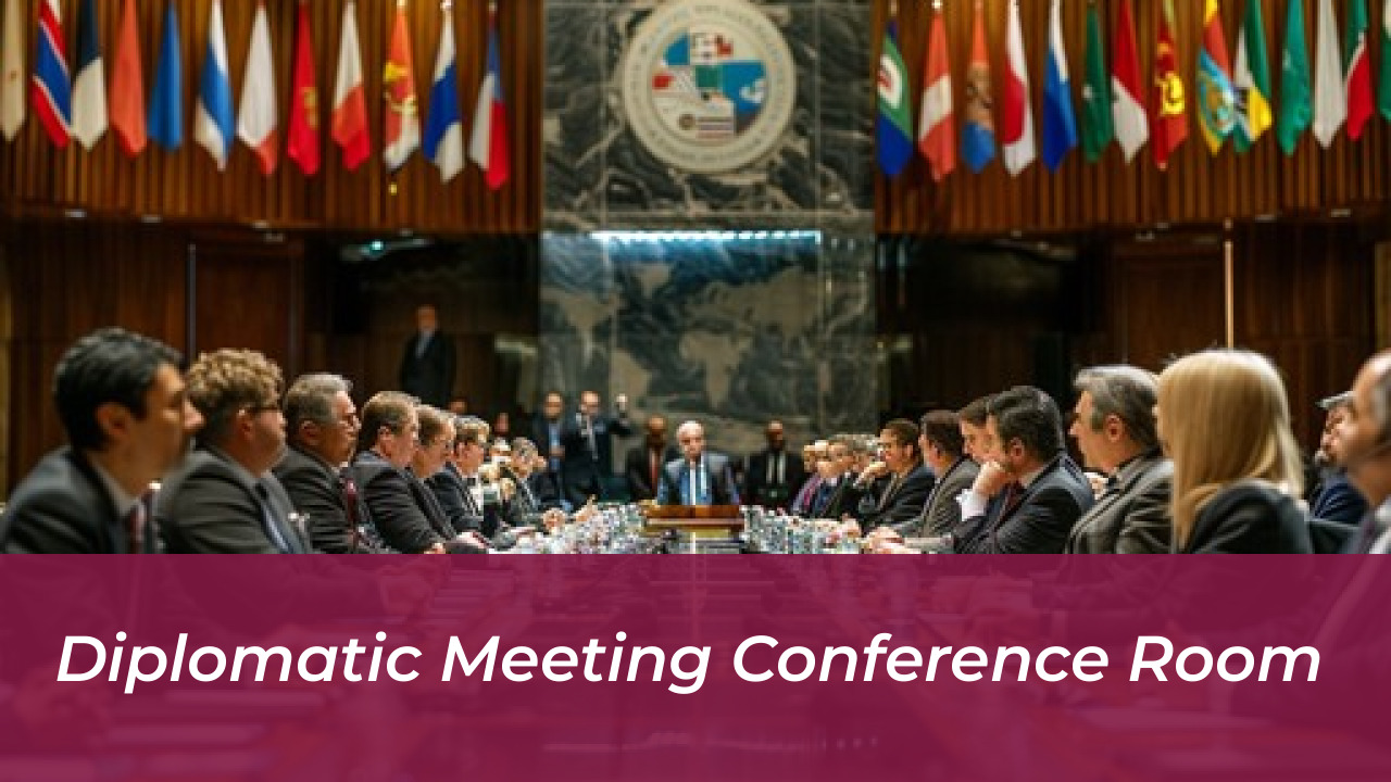 Diplomatic Meeting Conference Room
