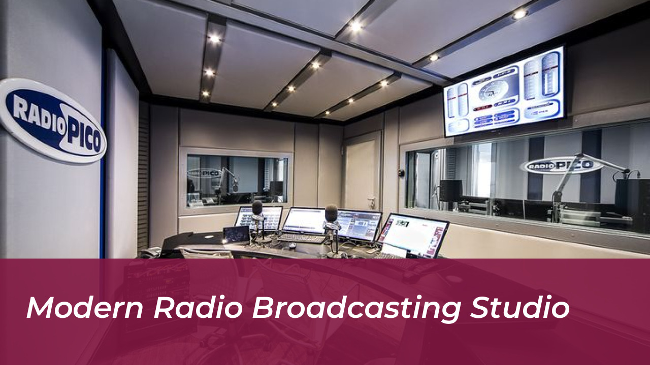 Global Launches Radio Plus: Ad-Free Radio in the UK Explained 3 Modern Radio Broadcasting Studio
