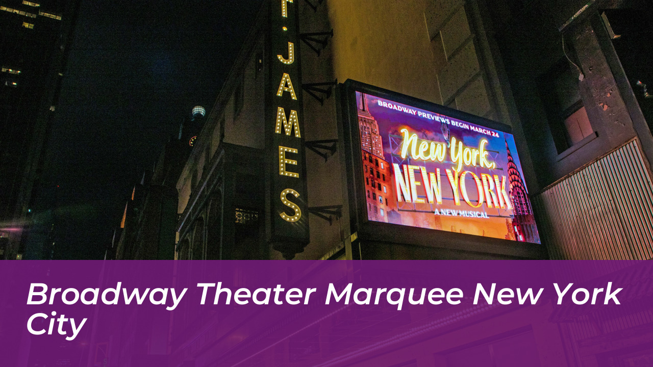 Chad Kimball Biography: Age, Wife, Net Worth, Broadway & Awards 6 Broadway Theater Marquee New York City