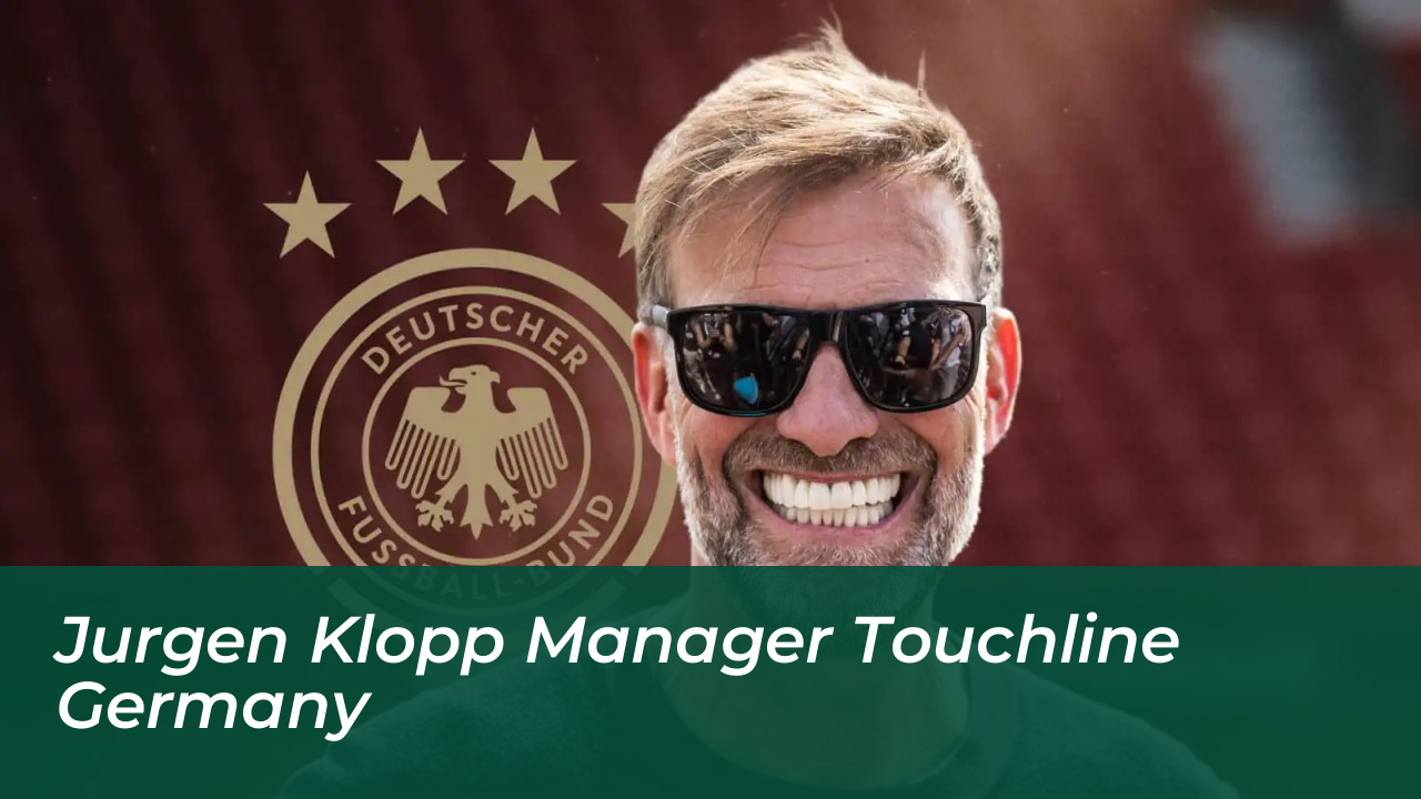 Jurgen Klopp Manager Touchline Germany